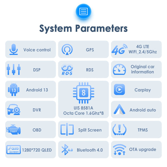 Hizpo 2 Din autoradio pour citroën C3 DS3 2010-2016 lecteur multimédia Audio CarPlay Android Auto GPS BT WIFI FM RDS Autoradio AI MyCarPlay
