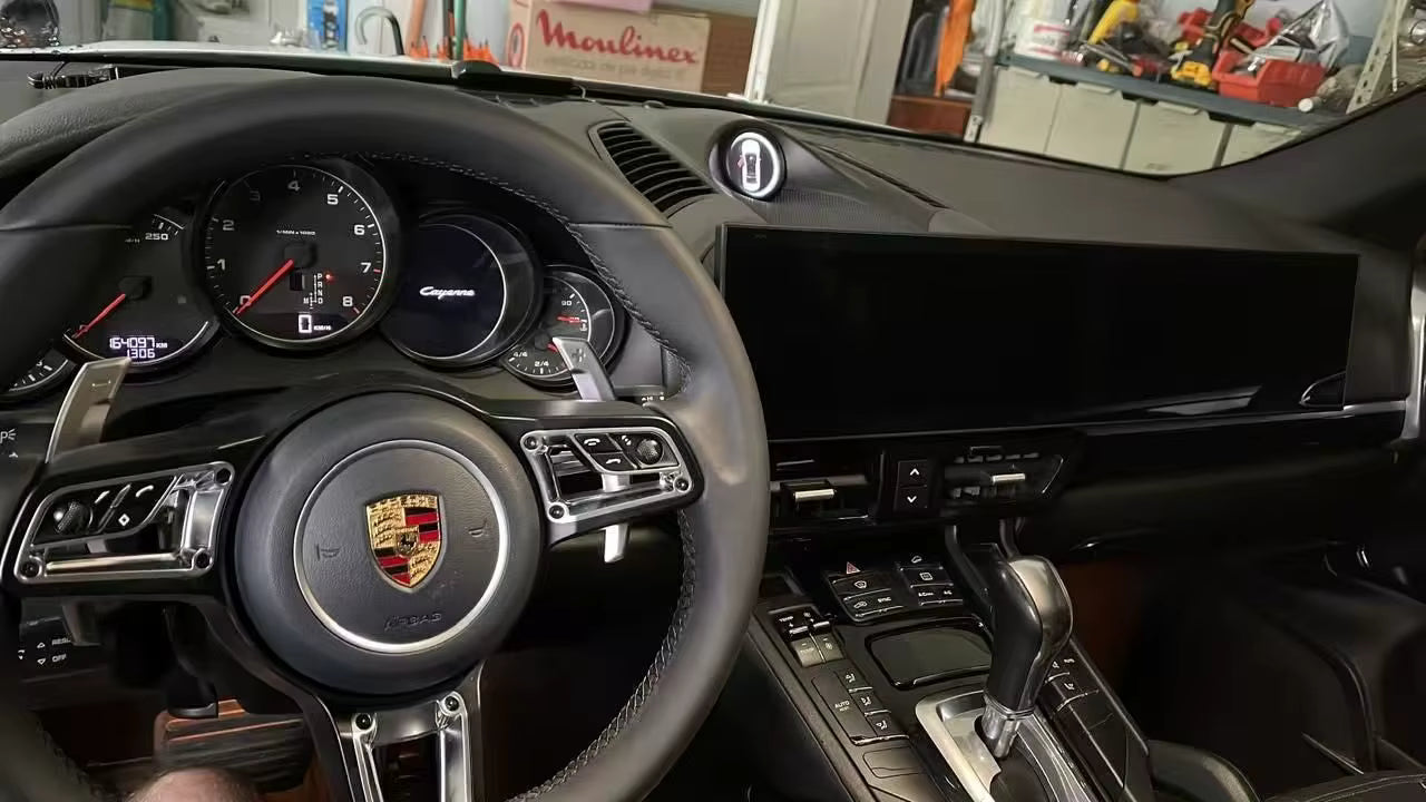 Carplay - Kit complet double écran - Porsche Cayenne 2011 à 2017 MyCarPlay