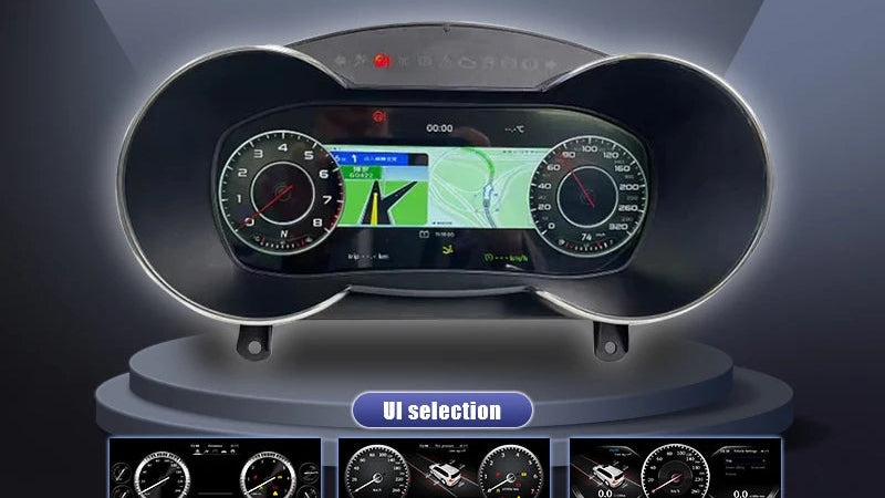 Carte Prada numérique de voiture pour Audi TT, panneau LCD, compteur de vitesse, cockpit virtuel, pré 1300, année 10.25-2008, 2015 MyCarPlay