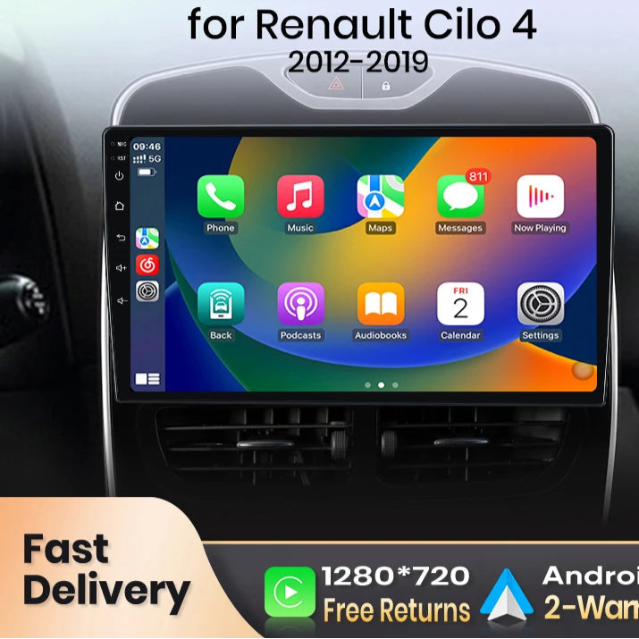 Carplay Renault Clio 4 - 2012 à 2019 MyCarPlay
