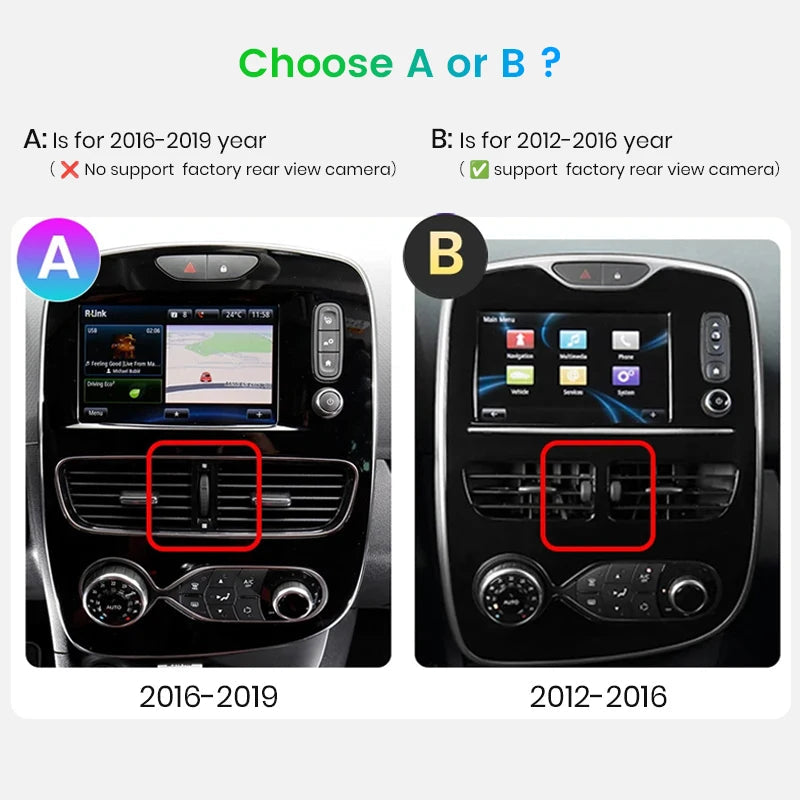 Carplay Renault Clio 4 - 2012 à 2019 MyCarPlay