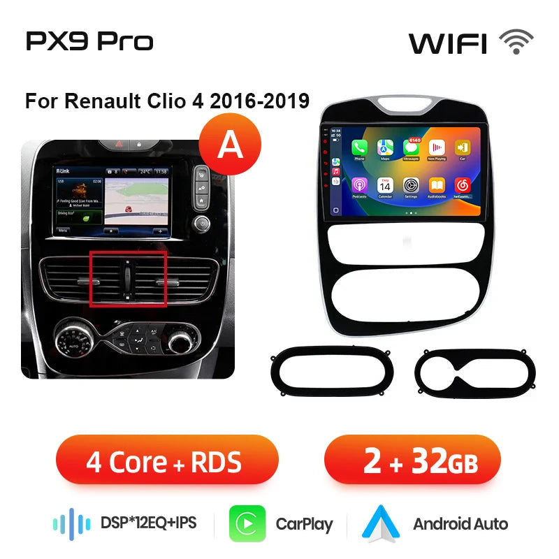 Carplay Renault Clio 4 - 2012 à 2019 MyCarPlay