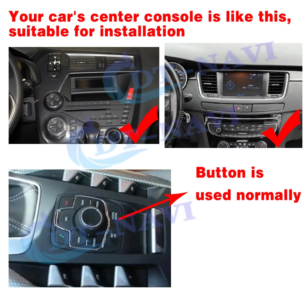 7 ''Android 14 autoradio pour citroën DS 5 DS5 508 2011 2014 2015 - 2018 multimédia autoradio lecteur écran unité principale Carplay 4G MyCarPlay