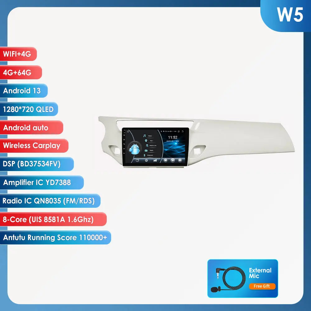 Hizpo 2 Din autoradio pour citroën C3 DS3 2010-2016 lecteur multimédia Audio CarPlay Android Auto GPS BT WIFI FM RDS Autoradio AI MyCarPlay