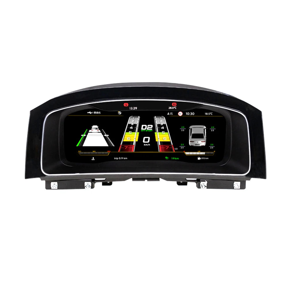 Cluster de tableau de bord numérique Lcd 12.3 pouces, pour VW Golf7 MK7 2013 – 2020 ans, Support HDMI Carplay, panneau de bord Radio, Cockpit MyCarPlay