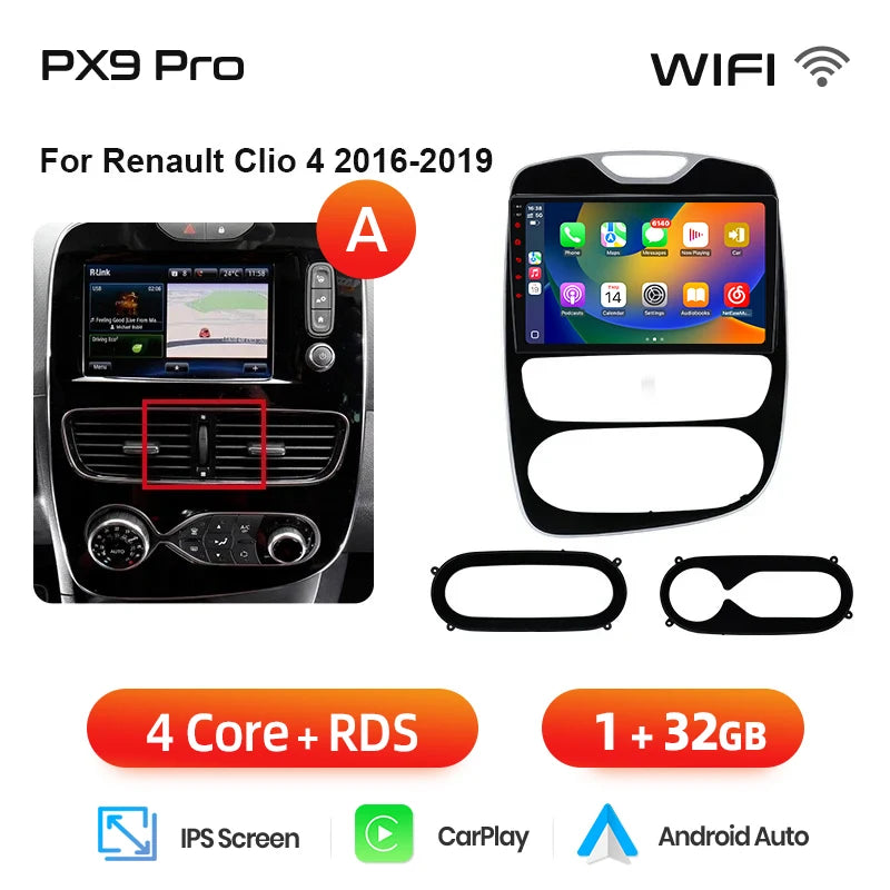 Carplay Renault Clio 4 - 2012 à 2019 MyCarPlay