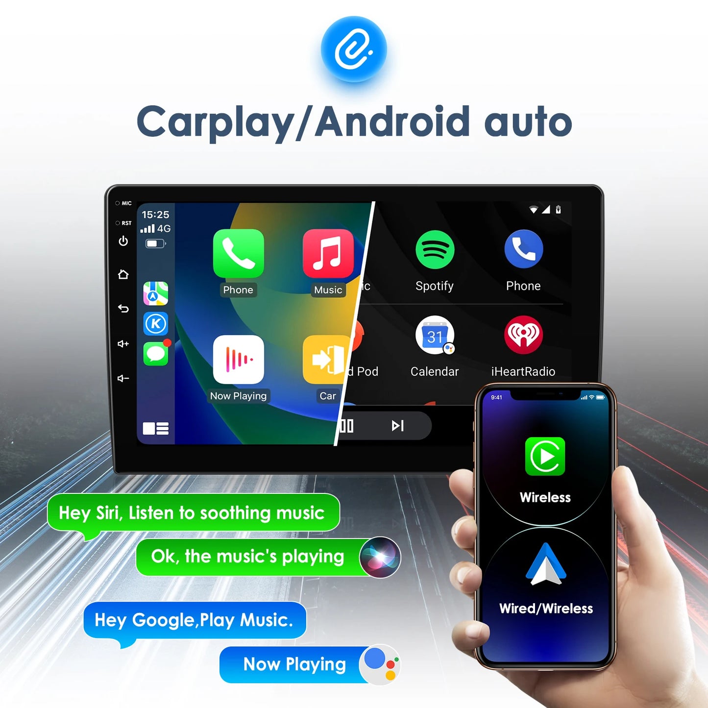 Hizpo 2 Din autoradio pour citroën C3 DS3 2010-2016 lecteur multimédia Audio CarPlay Android Auto GPS BT WIFI FM RDS Autoradio AI MyCarPlay