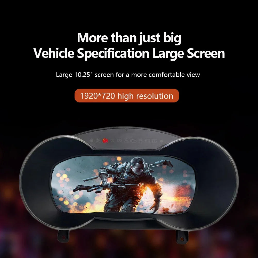 Carte Prada numérique de voiture pour Audi TT, panneau LCD, compteur de vitesse, cockpit virtuel, pré 1300, année 10.25-2008, 2015 MyCarPlay