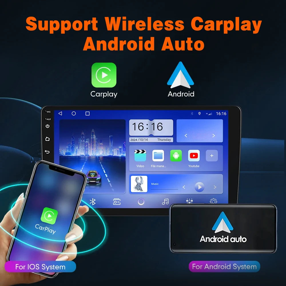 7 ''Android 14 autoradio pour citroën DS 5 DS5 508 2011 2014 2015 - 2018 multimédia autoradio lecteur écran unité principale Carplay 4G MyCarPlay