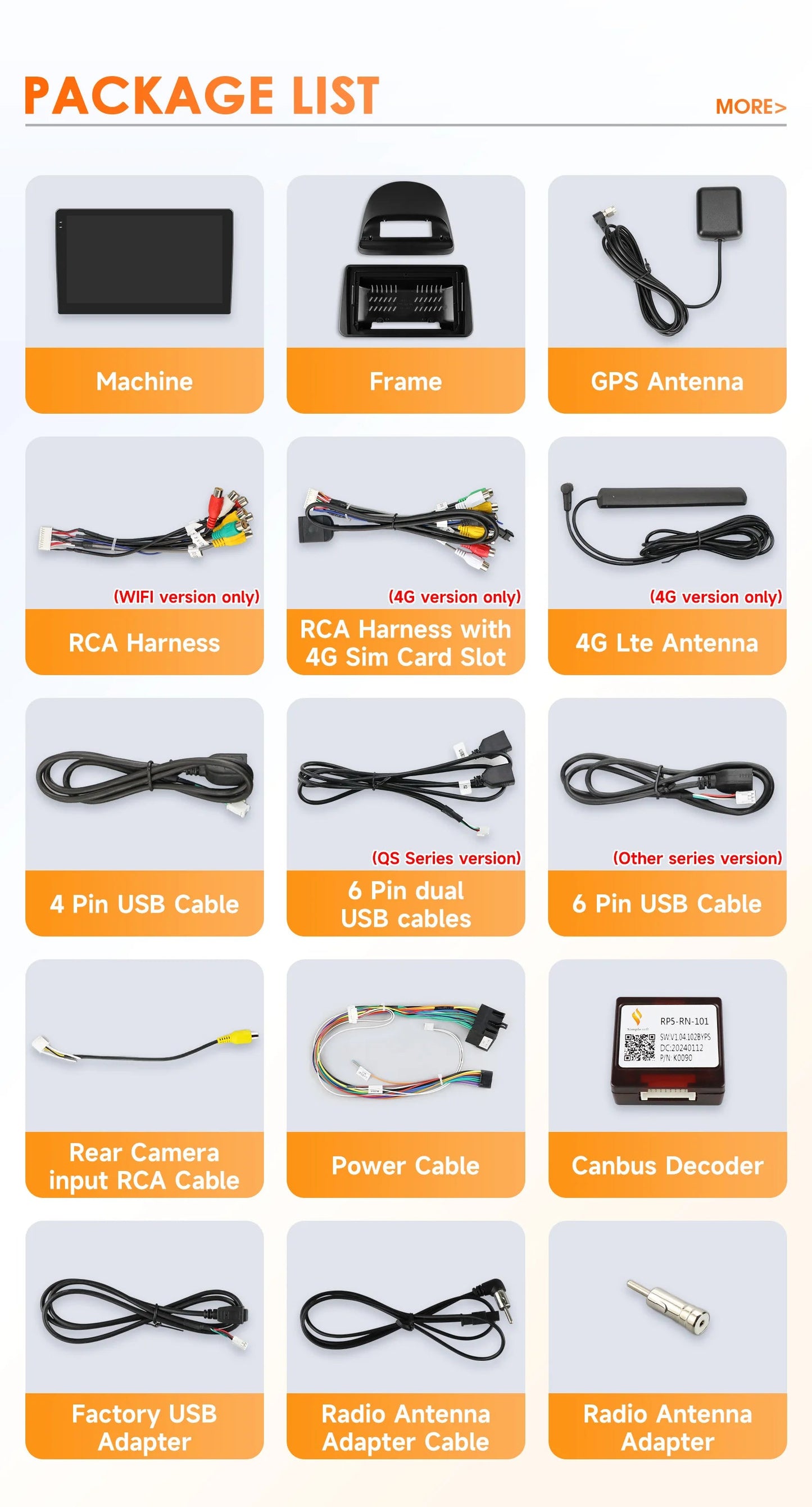 Hizpo Car Radio Autoradio for Renault Clio 3 2005 2006 2007-2014 Multimedia Player Wireless CarPlay Android Auto Stereo GPS 4G MyCarPlay