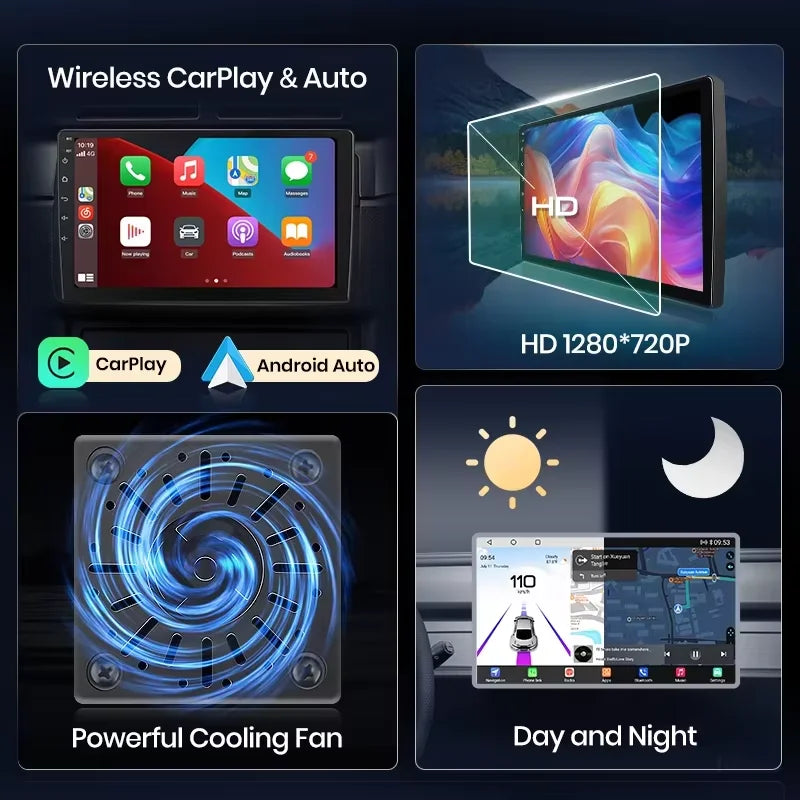 Junsun Qualcomm 8 cœurs 360 °   Caméra panoramique CarPlay Android Auto autoradio pour Renault Megane 3 Fluence Samsung SM3 2008-2014 MyCarPlay