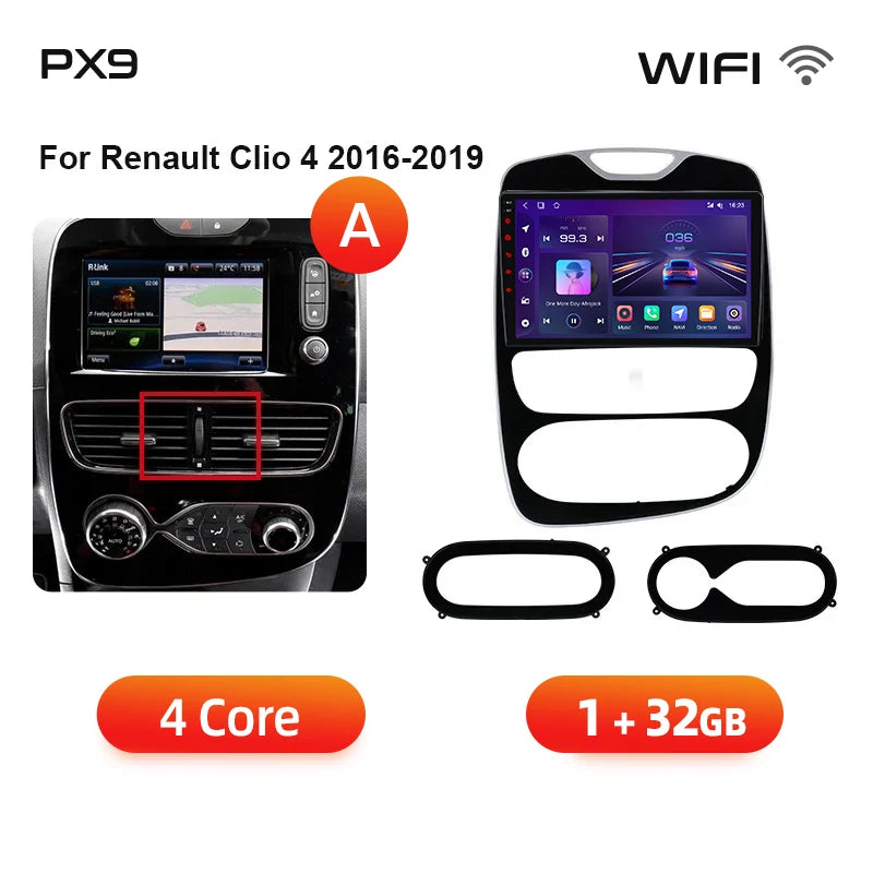 Carplay Renault Clio 4 - 2012 à 2019 MyCarPlay