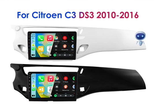 Hizpo 2 Din autoradio pour citroën C3 DS3 2010-2016 lecteur multimédia Audio CarPlay Android Auto GPS BT WIFI FM RDS Autoradio AI MyCarPlay